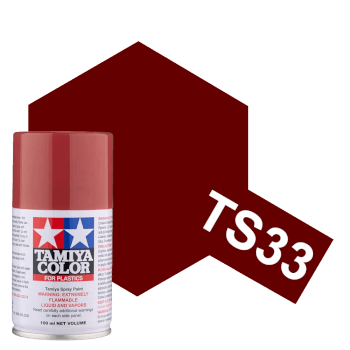 Tamiya Dull Red Spray Paint. TS33