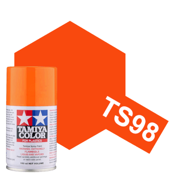Tamiya Pure Orange Spray Paint. TS98