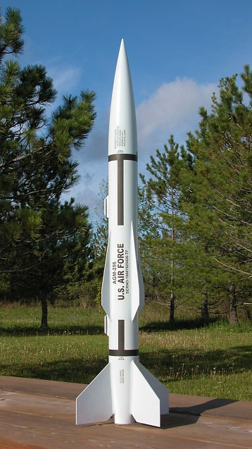 AGM-256 Pit Bull 2.6\" Model Rocket Kit