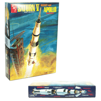 Historic Apollo Saturn V Rocket Model Kit 1/200 Scale