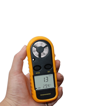 Digital Wind Speed Meter 0-30m/s and Thermometer