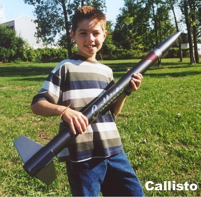 Callisto 2.1\" Model Rocket Kit