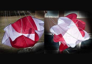 30" Six-Panel Ultra-Strength Parachute