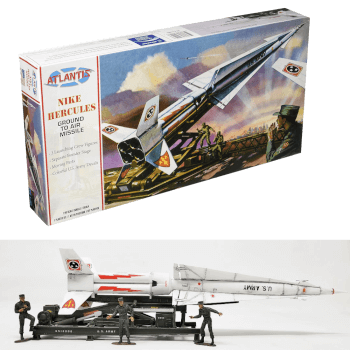 Nike Hercules Missile with Launch Platform 1/40 scale