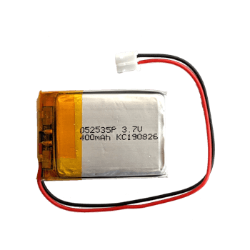 Lithium-Ion Polymer (LiPo) Battery (3.7V 400mAh)