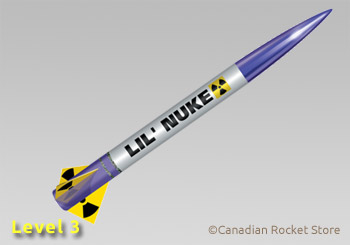 Lil' Nuke 2.2" Model Rocket Kit
