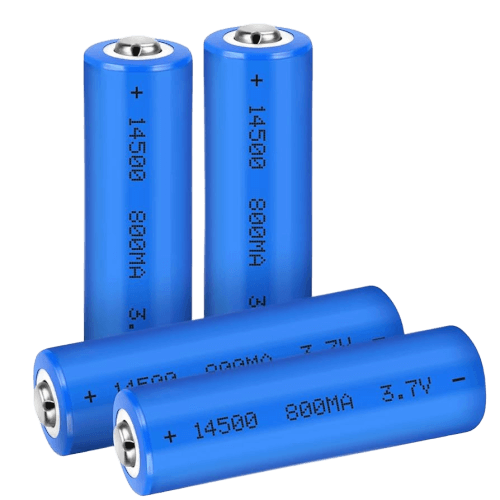 LiFePO4 Rechargeable battery 3.2V 600mAh (4 Pack)