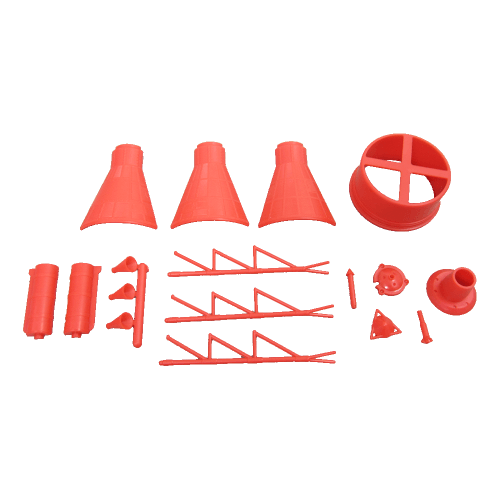 Mercury Redstone Capsule Plastic Parts - 034125