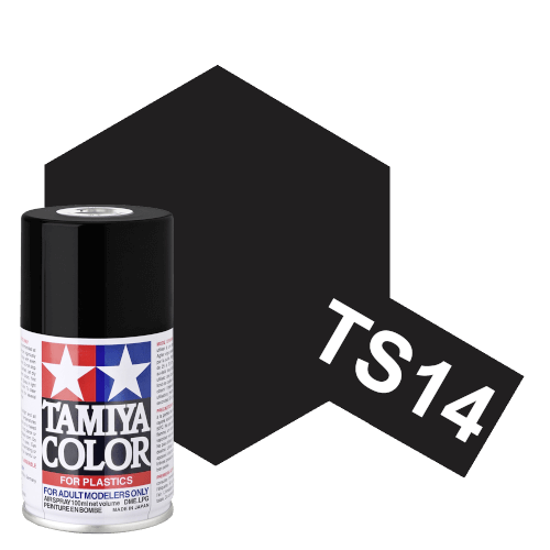 Tamiya Gloss Black Spray Paint. TS14