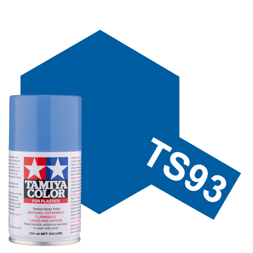 Tamiya Pure Blue Spray Paint. TS93