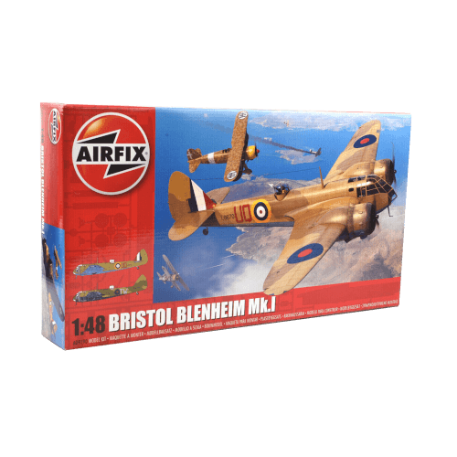 Bristol Blenheim Mk.I, Skill Level 3, 1:48 Scale WW2 Military Ai