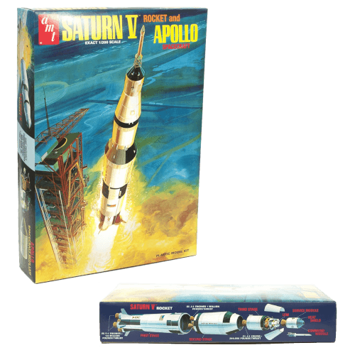 Historic Apollo Saturn V Rocket Model Kit 1/200 Scale