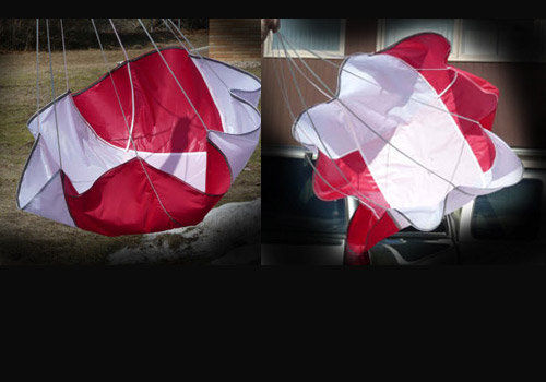 48\" Six-Panel Ultra-Strength Parachute