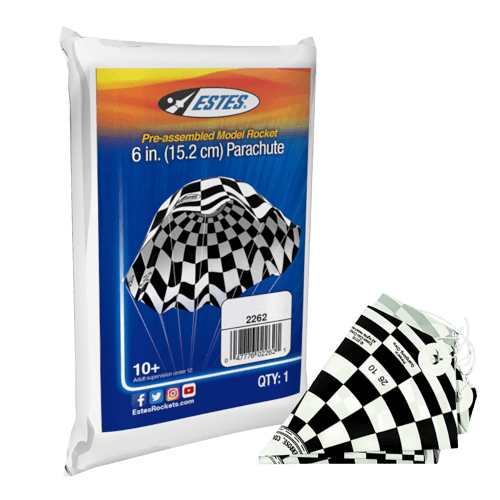 Estes 6 in Parachute