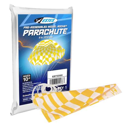 Estes 9 in Parachute