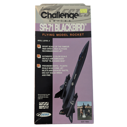 Estes SR-71 Blackbird Vintage Kit 7003/1942