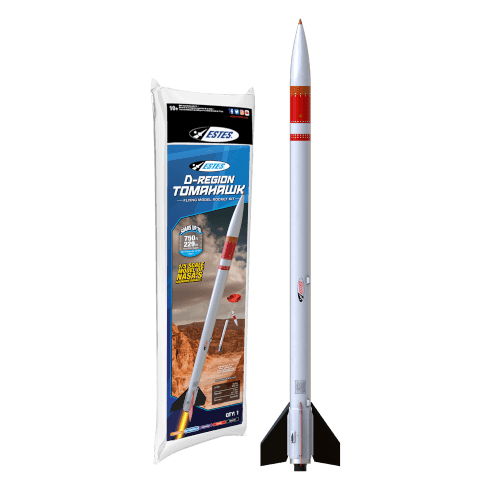 D-Region Tomahawk Model Rocket Kit