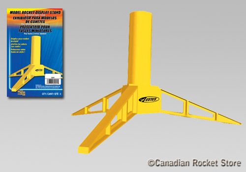 Estes Mini Engine Model Rocket Display Stand Estes Mini Engine Model Rocket Display Stand