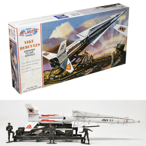 Nike Hercules Missile with Launch Platform 1/40 scale