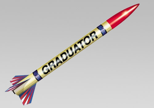 Graduator 2.6\" Model Rocket Kit