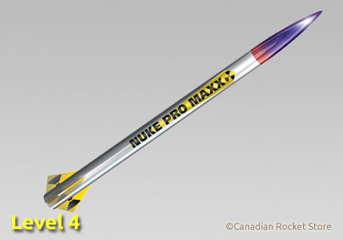 Nuke Pro Max 2.26\" Model Rocket Kit