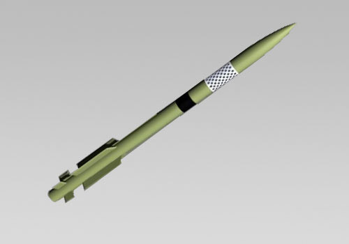PAC-3 2.6\" Scale Model Rocket Kit