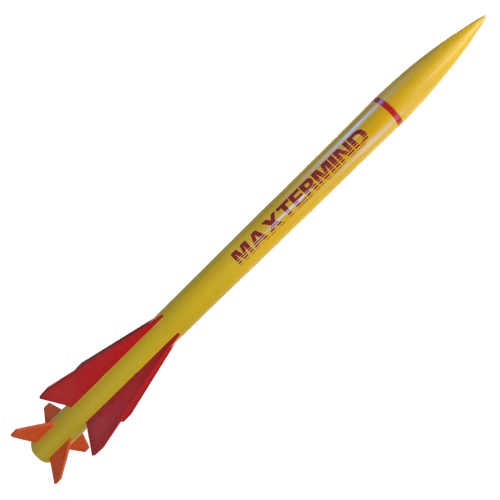 Maxtermind. Large D-Motor Rocket. 12 Pack
