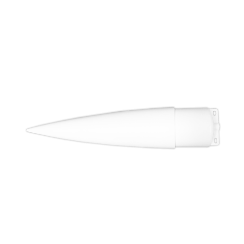 2.1\" (54mm) Nose Cone. 9.5\" long