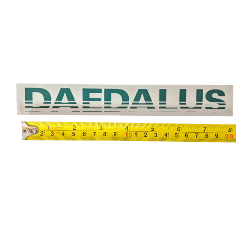 Rocketarium Daedauls Decal. Self-Adhesive