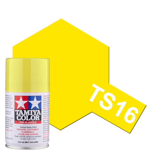 Tamiya Gloss Yellow Spray Paint. TS16