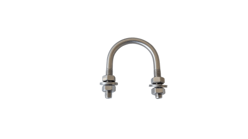 M8 U-Bolt. 304 Stainless Steel. 52mm Wide