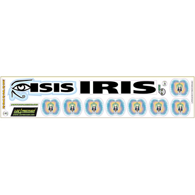 IRIS Decal Set 3\" Diameter