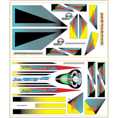 Star Fighter 152 Decal Set