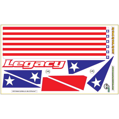 Legacy Patriotic Decal Set