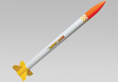 Bright Hawk Model Rocket Kit