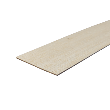Plain Basswood Sheet 1/16 thick, 4×12 inches long (2pcs)