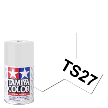 Tamiya Flat White Spray Paint. TS27